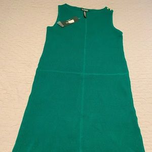 Ralph Lauren knit dress size L emerald green